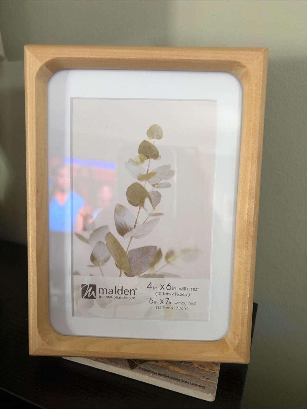 Malden Light Wood Picture Frame - Natural Tan Finish